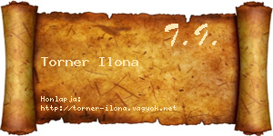 Torner Ilona névjegykártya